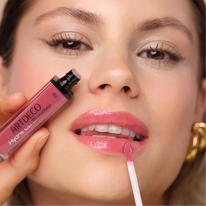 ARTDECO Hydra Lip Booster - Translucent Papaya - Hydrating Lip Gloss with Boosting Effect - Hint of Color & Beautiful Shine - Non-Sticky Finish - Lip Care - Lip Oil - Makeup - Hyaluron - 0.21 Fl Oz