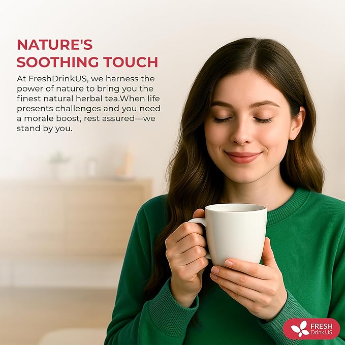 Premium Happy Throat Herbal Tea – 75 Bags Of Supper Tea Blend: Marshmallow Root, Slippery Elm & Ginger – Dry & Sore Throat Relief – Caffeine-Free, No Honey, No Citrus – No Sugar