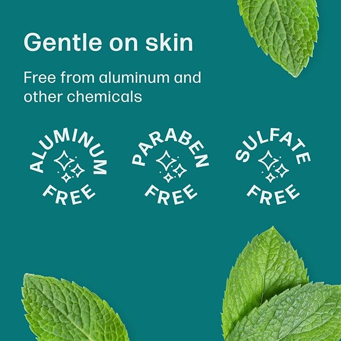 Dew Well Deodorant Wipes - Individually Wrapped Armpit Wipes & Purse Essentials - Sweat-Blocking Mini Deodorant - Compact Tissue Packs & Travel Accessories - 50 Count, Mint