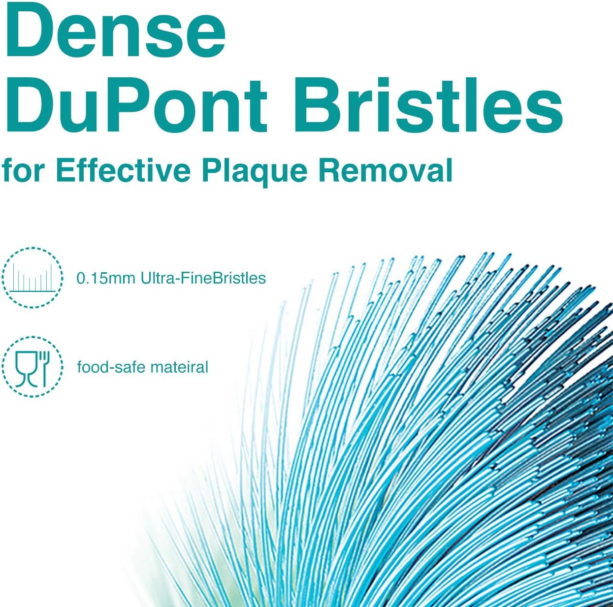 Black Interdental Replacement Brush Heads for Oral-B Electric Toothbrushes (Except The iO Series), 2-Pack, Ideal for Braces, Between Teeth, and Back Teeth Cleaning (2)