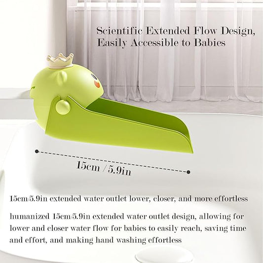 Faucet Extender - Faucet Extender for Toddlers Childrens Faucet Extender Sink Extender Faucet Extender for Kids(Green-Pink)