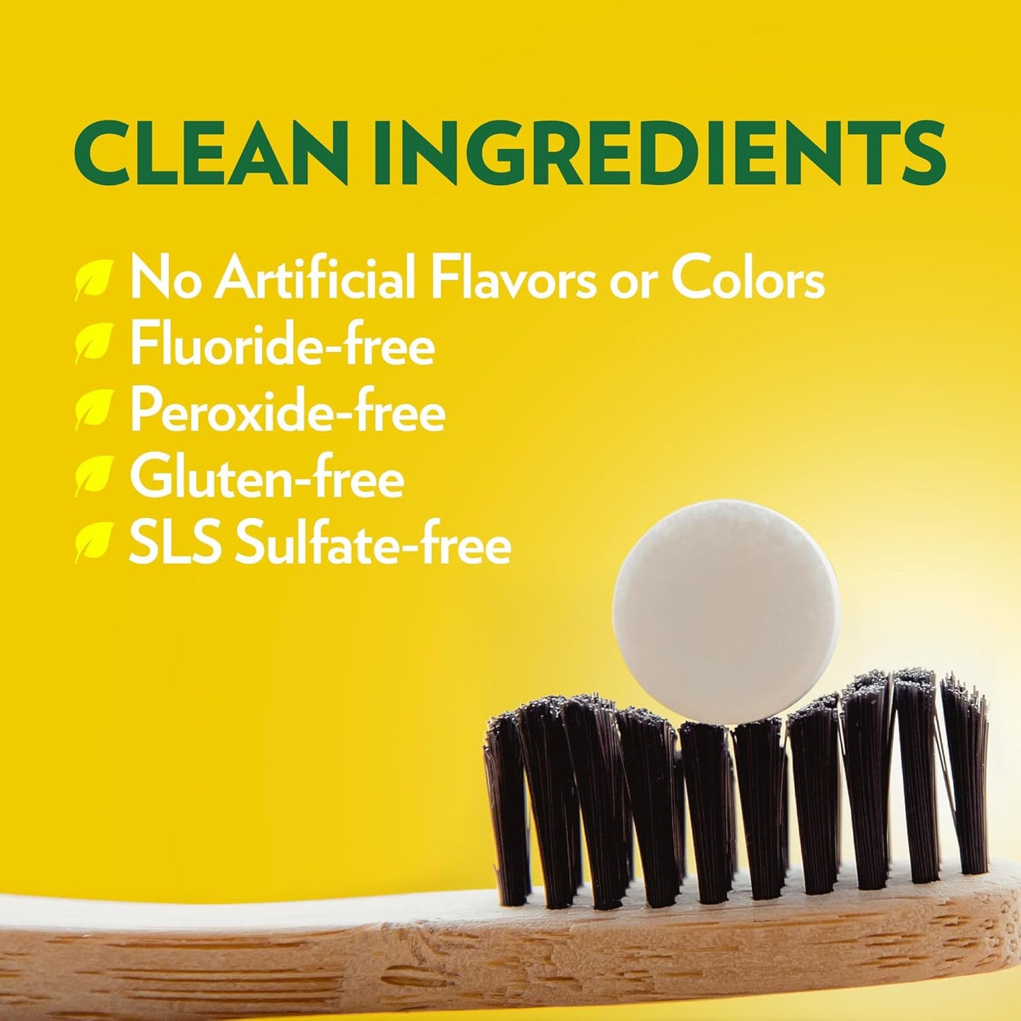 Toothpaste Tablets – Candy Cane | Nano Hydroxyapatite Toothpaste Tablets Chewable | Fluoride Free l 90 Tabs