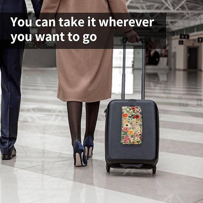 Colorful Floral Toiletry Bag for Women Men Portable Travel Wash Bag Waterproof Gym Shaving Toiletries Cosmetic Organizer Bag, Shower Bathroom Toiletries Accessories Makeup Bag with Handle