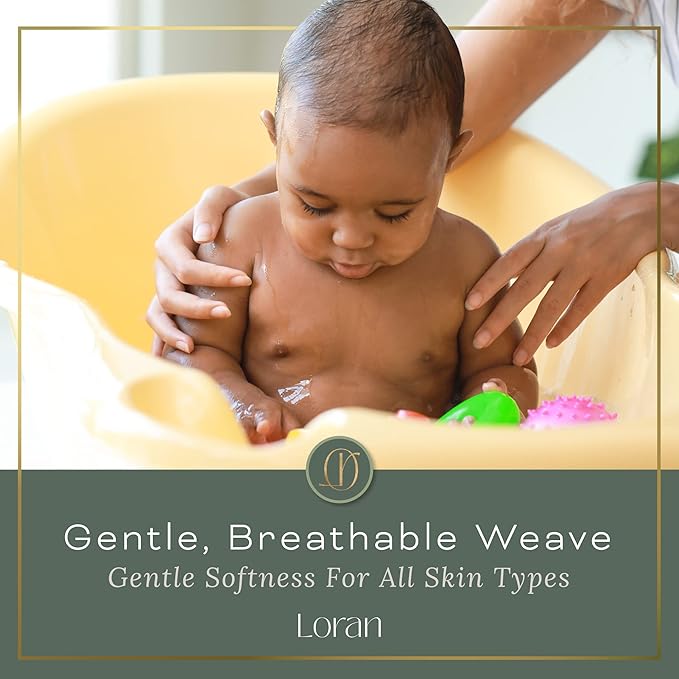 Vanilla Facial Washcloths Set of 6 Soft Cloths 10” x 10” 100% Viscose Derived from Bamboo Spa-Like Feel Silky Face Cloth for Skin Cleansing