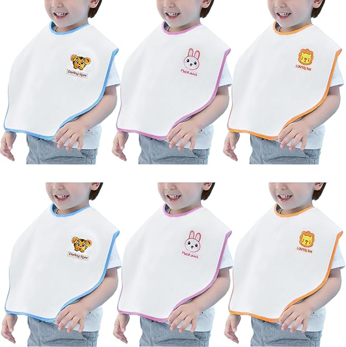 Bibs,Extra large bibs for Toddlers, Towel Bibs,Waterproof and super absorbent.