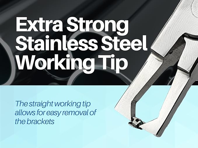 ARTMAN INSTRUMENTS Orthodontic Braces Removal Tool Kit Bracket Removing Pliers & Ligature Ties Remover Scraper Tarter Tool Easy Braces Removing Tool