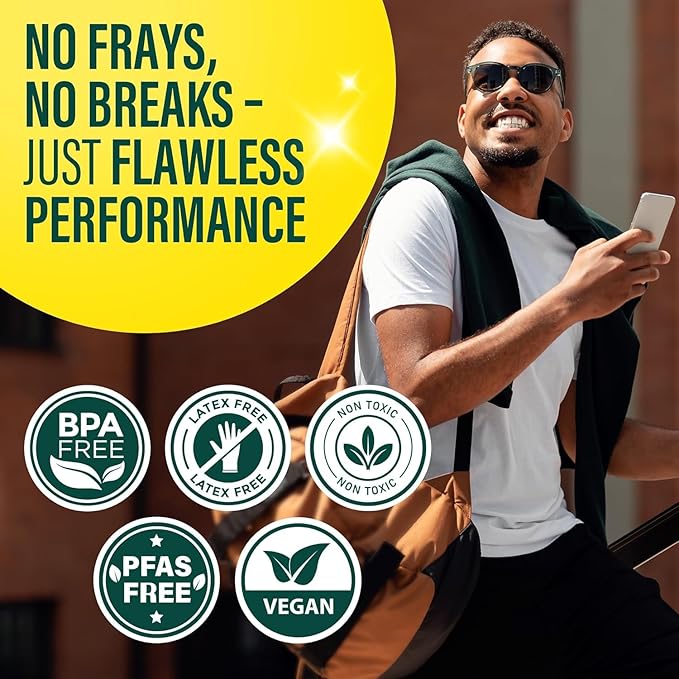 GuruNanda 2-in-1 QuickPik Toothpick & Interdental Pick – Soft Rubber Bristles for Plaque Removal & Improved Oral Care, Comes with a Travel Case for On-The-Go Use, 60ct