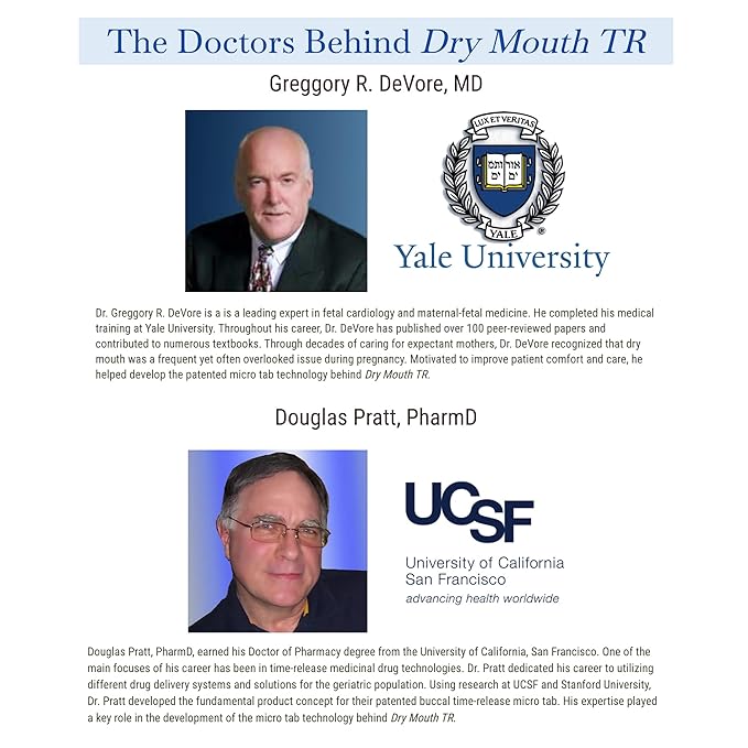 Dry Mouth TR by NeuOra Microceuticals: 8 Hour Time-Release Oral Micro Tabs, 5pk