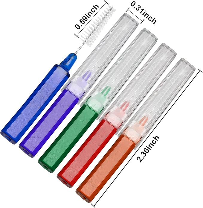 B Rush Interdental Advanced Fancy Brush for Braces, Oral Teeth Cleaning, Dental Disposable Soft Flossing Brushpicks Removes Plaque, Tapered Head Reach Both Small Tight Gaps and Wide Spaces (50 Pcs)