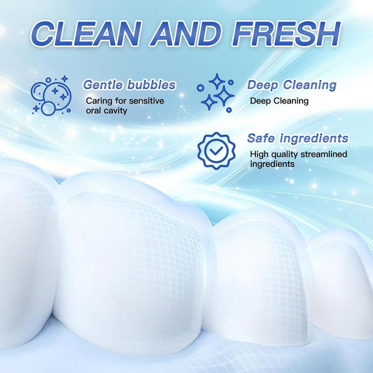 Nano Hydroxyapatite Toothpaste – Remineralizing, Whitening & Fluoride-Free Toothpaste for Sensitive Teeth, Cavity Reversal, Enamel Repair & Gum Care, Suitable for Kids & Adults