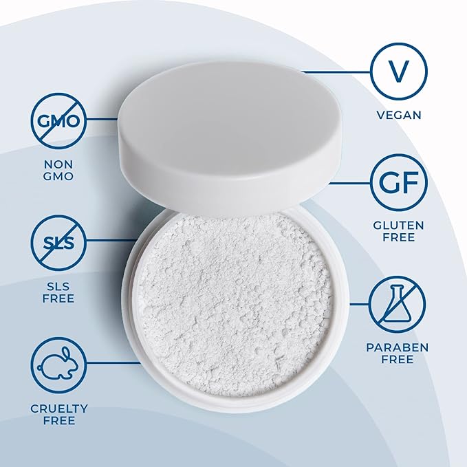 White Birch Activated White Charcoal Powder - Professional Teeth Whitening Charcoal - Natural & Fluoride Free Oral Care (White Charcoal Powder)