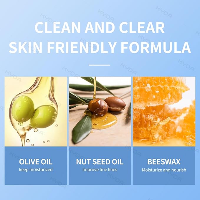 KYDA 2 Pcs Lip Primer, Colorless Tint, Smoothes and Refines Lips, Moisturizing Primer for Lips, Sheer Lightweight Lip Base, Lipstick Primer & Daily Lips Balm