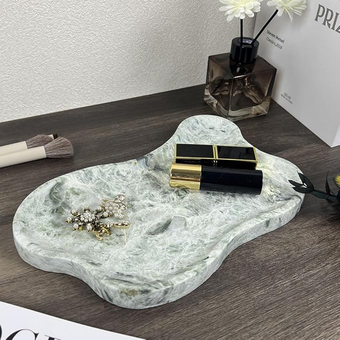 Natural Travertine Tray (Green (Marble))