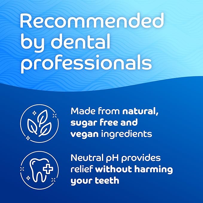 Oracoat XyliMelts for Dry Mouth Night Time or Day - Moisturizing Dry Mouth Adhering Discs, Sugar Free with Xylitol, 40 Count - Pack of 4, Mild Mint Flavor, 8-Hour Relief