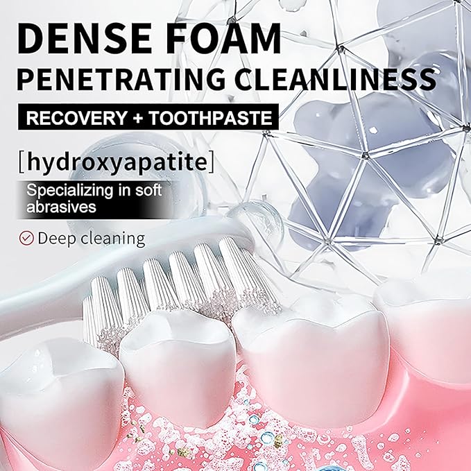 7.5% Hydroxyapatite Toothpaste for Advanced Enamel Protection,Appropriate for Sensitive Teeth,Gentle and Effective Formula,Fresh Mint,4.23 oz