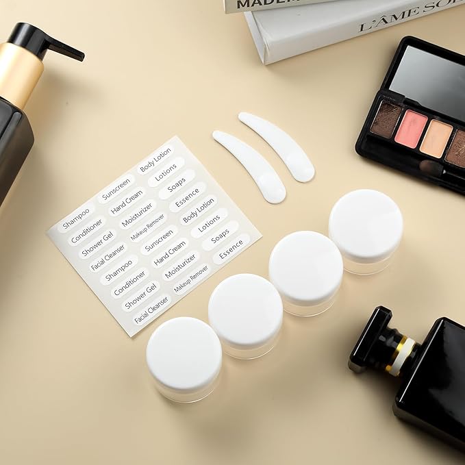 16 Pack Travel Bottles for Toiletries, Large 6oz Silicone Travel Containers, Leak Proof Refillable Liquid Shampoo And Conditioner Travel Essentials