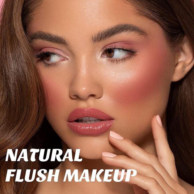 Boobeen Cream Blush stick, Multi Face Blush for Cheek, Lip and Eye, Pigmented Matte Finish for Natural Flush Color, Buildable and Lightweight