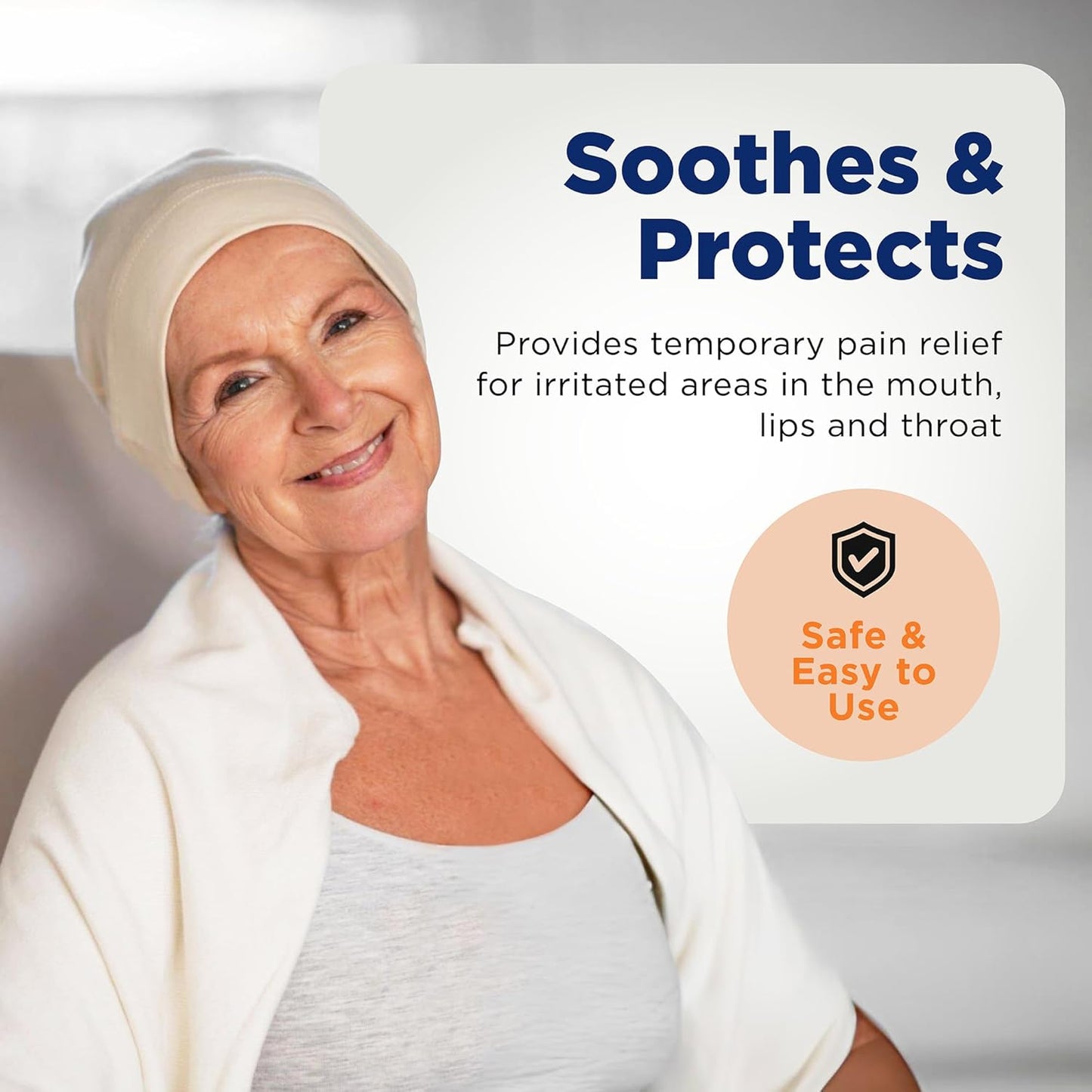 Prevention Oncology Alcohol Free Mouthwash, Soothing, Gentle, & Moisturizing, Mouthsore and Dry Mouth Mouthwash Specially Formulated for Patients Undergoing Oncology Treatment - 16 oz Bottle, 1-Pack