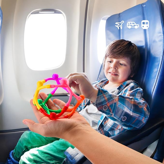 48Pcs Magnetic-People-Magnet-Men, Magnetic Travel Toys for Kids, Creative, Portable and Educational, Funny Magnets for Kids, Small Toys for Classroom Prizes, Easter Egg Stuffers, Office