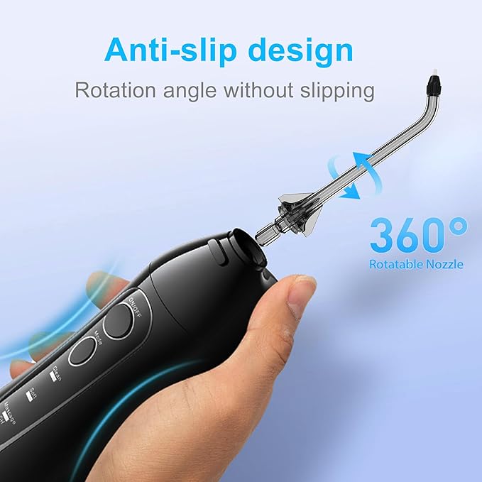 Replacement Head for COSLUS Water Flosser, Replacement Periodontal/Pocket Tips Oral Irrigator Jet Tip Only Compatible COSLUS C20 (F5020E), E40 (WFP14), C31 (F5023), C50, and C51 Water Flosser