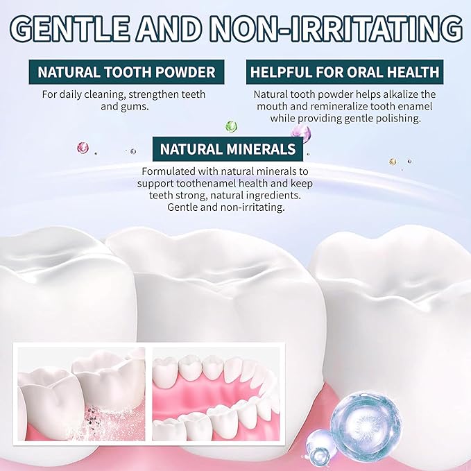 Collabrush Collagen Powder, Collagen+Hydroxyapatite Gum Toothpaste Care Powder, Smile Strengthening CollagenPowder, Protect Gum & Enamel Care