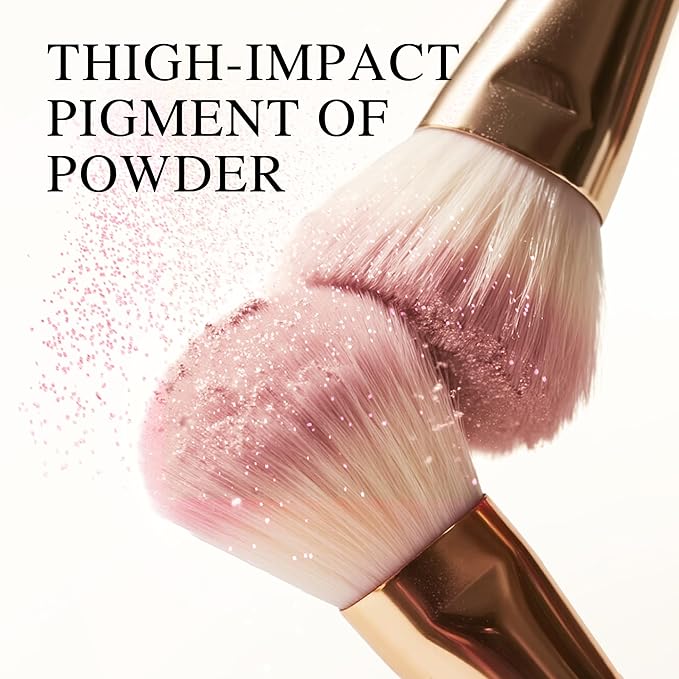 PHOFAY Luminous Blush Powder-Multi-Use Formula, Ultra-Fine & Smooth, Longer-Lasting Wear with Natural Luminous Glow (04#)