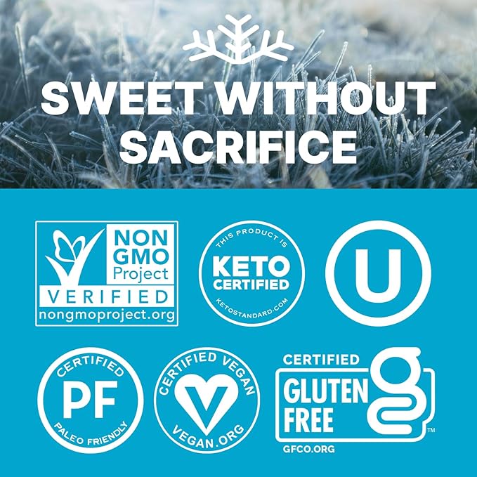 SNØ Peppermint Xylitol Candy Chips | Oral Health Support | Pure Birch Xylitol | Sugar-Free, Low-Carb, Diabetic-Friendly | Vegan, Non-GMO, Gluten-Free, Kosher, Keto-friendly (1 LB Bag)