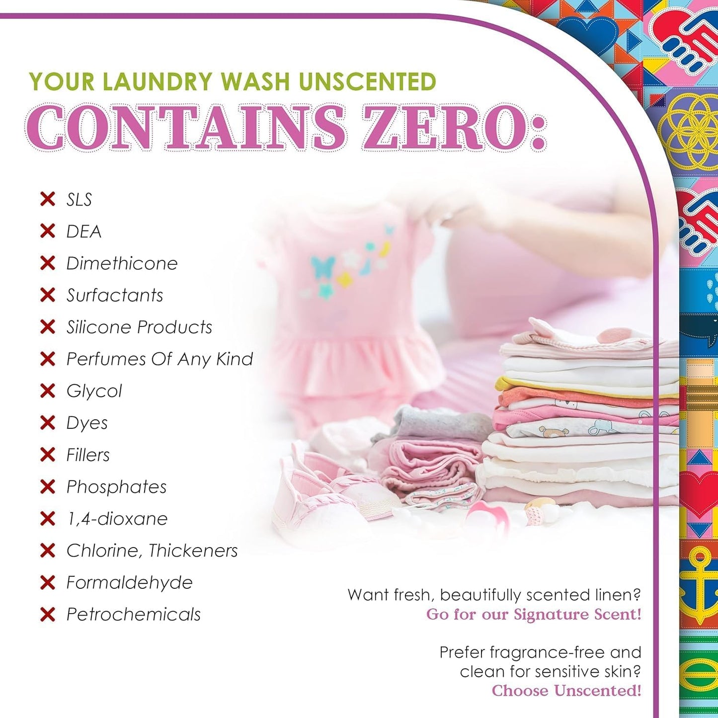 Truly Free Fabric Softening Conditioner for Clothes| Safe for Babies & Kids with Sensitive Skin | Plant-Based | Includes 4 Refills | Unscented Rinse(200 Loads)