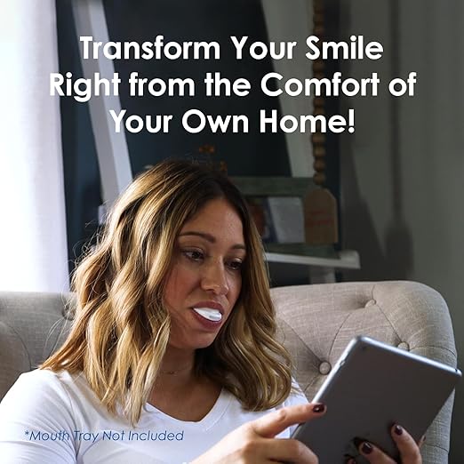 Deluxe Teeth Whitening Syringe Refill to Eliminate Teeth Discoloration While Fighting Plaque Bacteria, Teeth Whitening Set for A Stronger Enamel