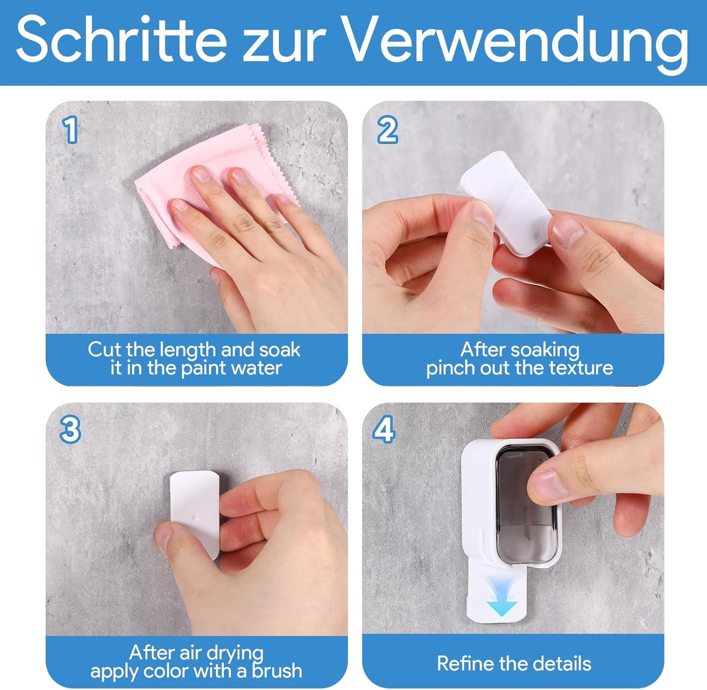 4 PCS Toothbrush Holder Wall Mounted with Cover, Electric Toothbrush Holders for Bathroom (Single-Slot Design), Moisture-Proof and Dust-Proof Organizer for Home and Travel Use(Gray)