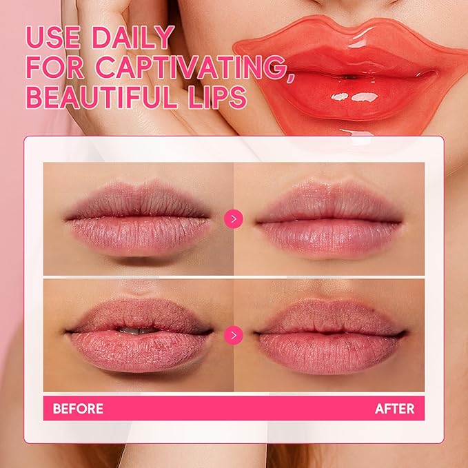 Fruit Skincare Mask Set - Eye + Lip + Face Repair Combo (32 PCS), for Women & Teen, Natural Ingredients with Niacinamide & Hyaluronic Acid, Spa-Like at Home, Moisturize, Soothe, Birthday Gift