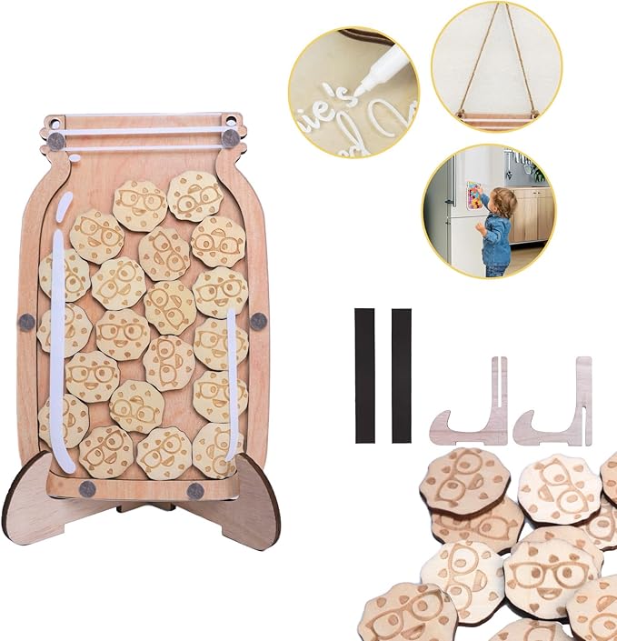 GdosRuth Classroom Reward Jar Magnetic Reward Jars for Kids Behavior Reward Chart for Kids Positive Behavior Jar Potty Training