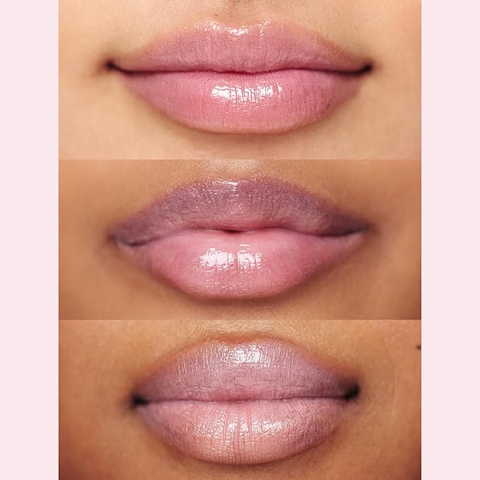 Lanolips Tinted Lip Balm - Enriched with Lanolin Oil for Shine & Hydration - Hydrating Tinted Lip Gloss Tube - Rose (12.5g / 0.44oz)