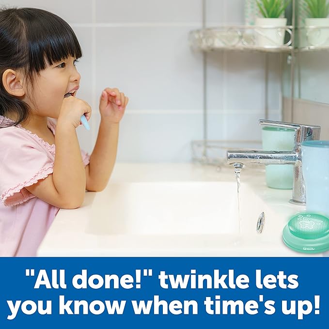 Learning Resources 2-Minute Toothbrushing Timer - 1 Piece, Age 3+, Kids Dental Health, Toddler Toothbrush for Boys and Girls