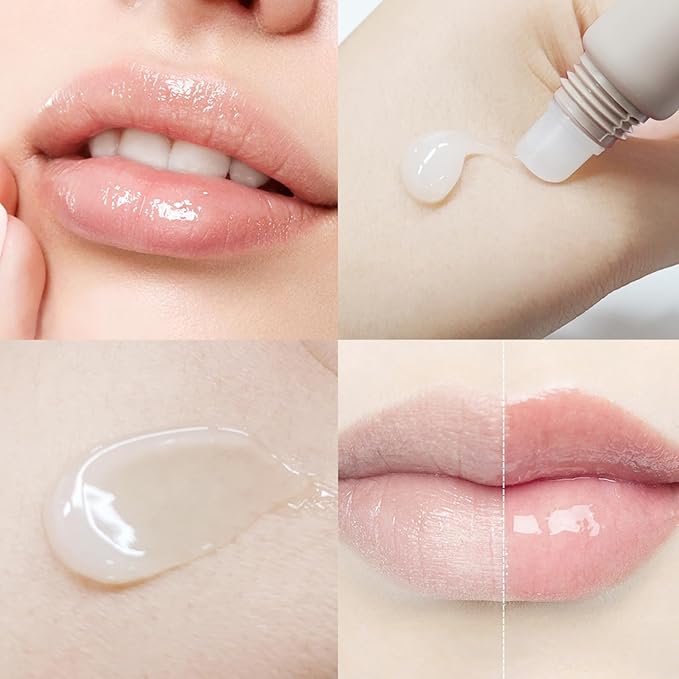 URQT Summer Special Lip Butter Balm, Hydrating, Nourishing & Softening Lip Care with Natural Oils & Fruit Extracts, Long-Lasting Moisture, Non-Sticky Shine, Soften Dry Lips Lip Care (#3 lced Coffee)