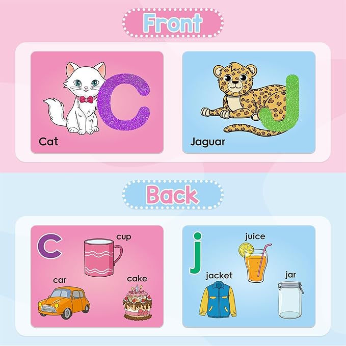 Sandpaper Letters Cards for Toddlers 3+,Word Games,Speech Therapy Toys for 3 4 5,Sensory Products, Educational Flash Cards,Learn Animals and Others