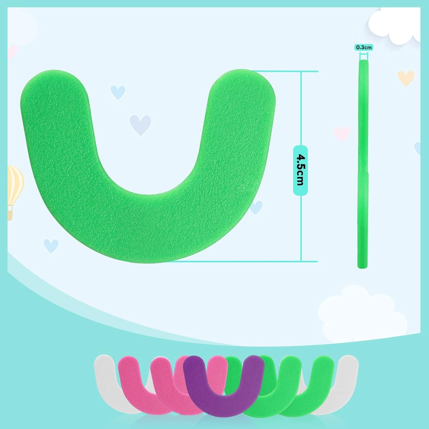 Bite Wafers for Orthodontic Braces - Therapy Wafer Latax Free, Relieve Pain from Braces, Teeth Pain Relief Chewie, Night Mouth Guard Alternative (Bubble Gum, 10 Pcs)