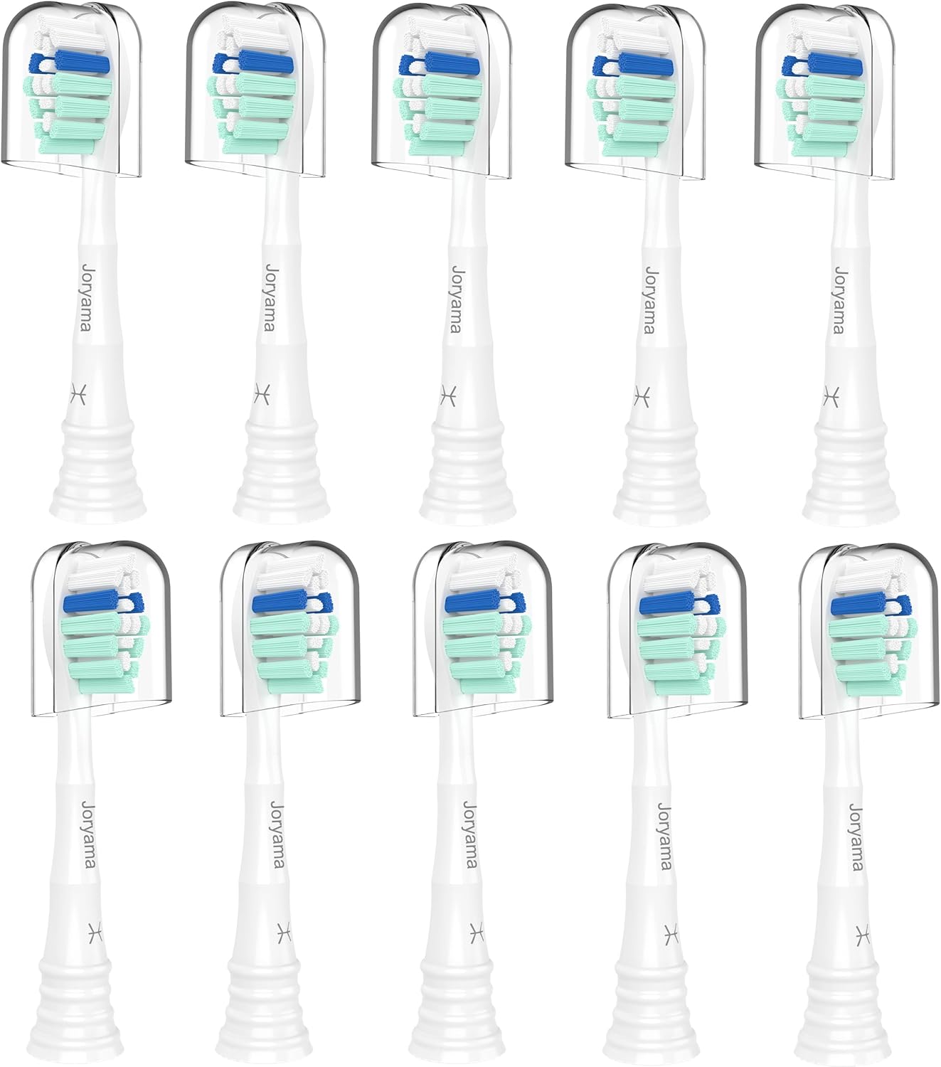 Replacement Toothbrush Heads for Philips Sonicare Replacement Heads, Electric Replacement Brush Head Compatible with Phillips Sonicare Electric Toothbrush,10 Pack