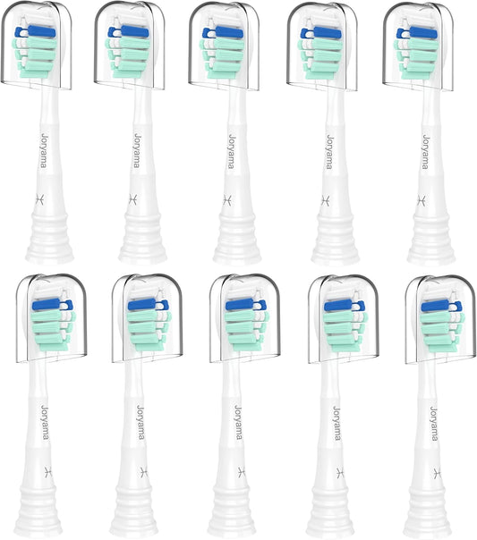 Replacement Toothbrush Heads for Philips Sonicare Replacement Heads, Electric Replacement Brush Head Compatible with Phillips Sonicare Electric Toothbrush,10 Pack