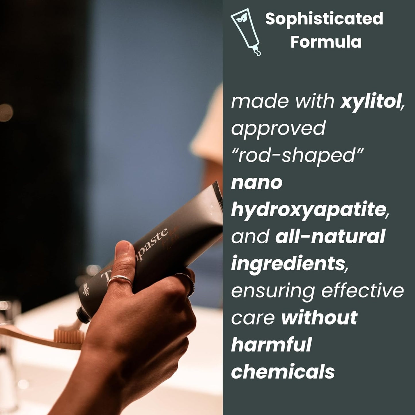 Nudge 10% Nano Hydroxyapatite Toothpaste, Remin+ Formula with Vitamin E, Fluoride-Free, SLS-Free, Helps Remineralize Enamel, Supports Dry Mouth Relief and Sensitive Teeth, Watermelon, 4 oz