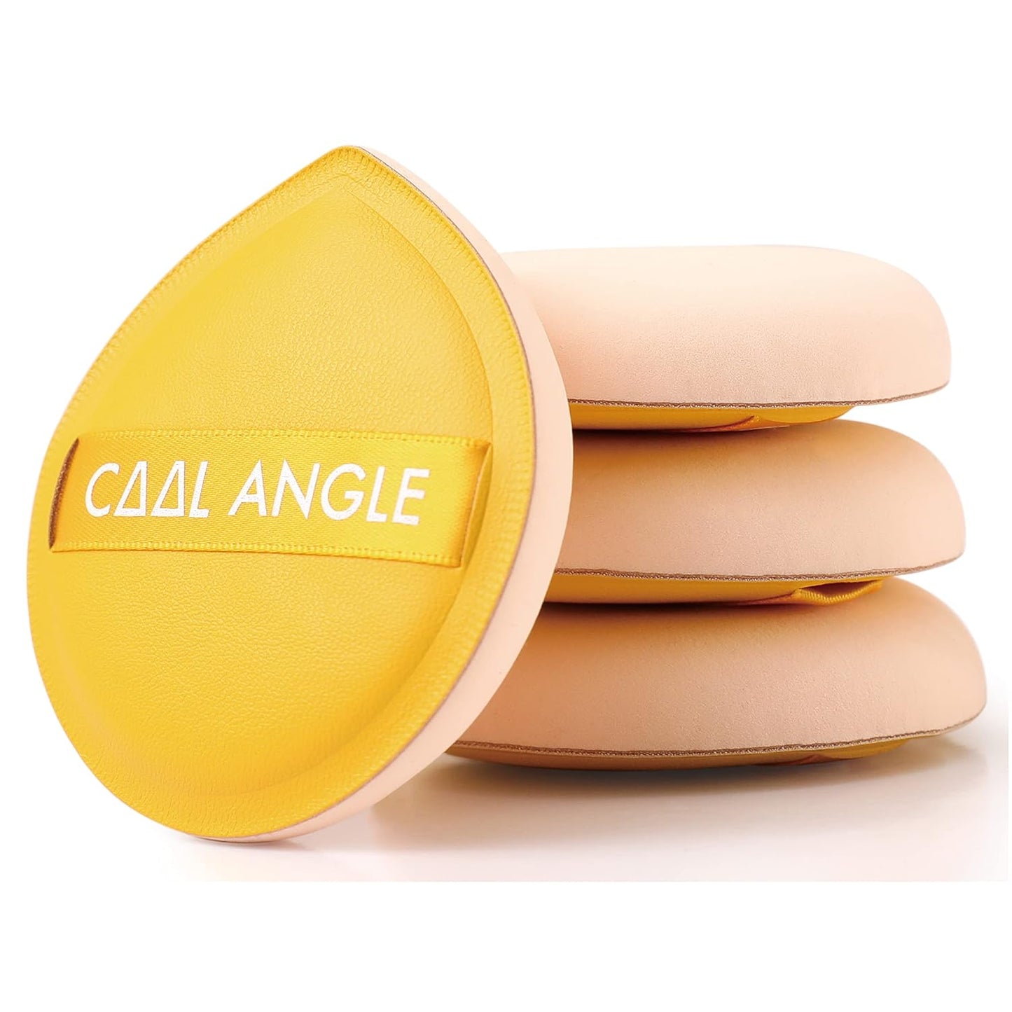 4Pcs X-Large Makeup Sponge Puff Set For Foundation Concealer & Powder, Latex Free Blender Sponges Puff For Natural And Easy Makeup, Soft Long-lasting And Beginner-friendly