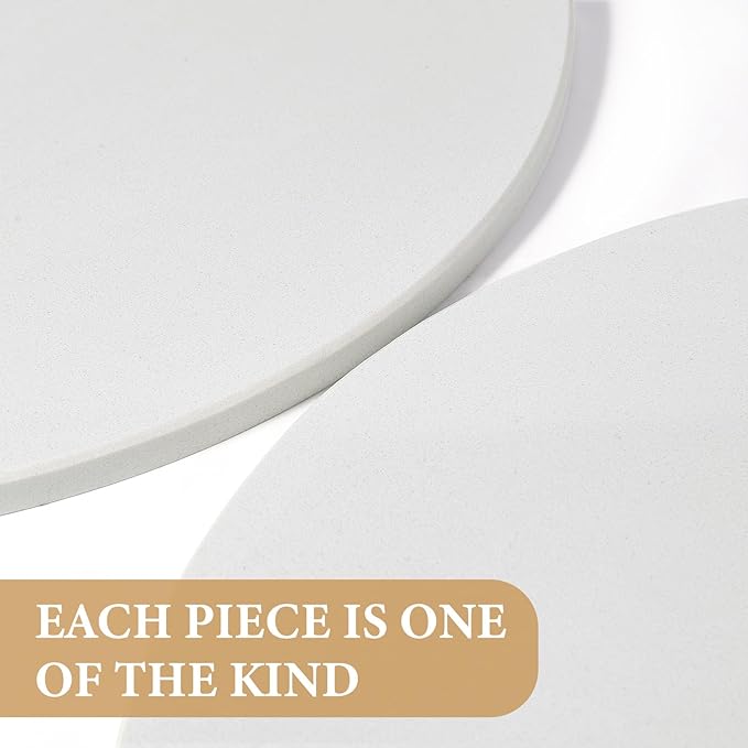 Koville White Natural Marble Corner Shelf, Wall Mounting Corner Shelf Organizers Storage for Bathroom Kitchen, Polished Marble Surface Wall Mounted Stone Shower Caddy for Bath