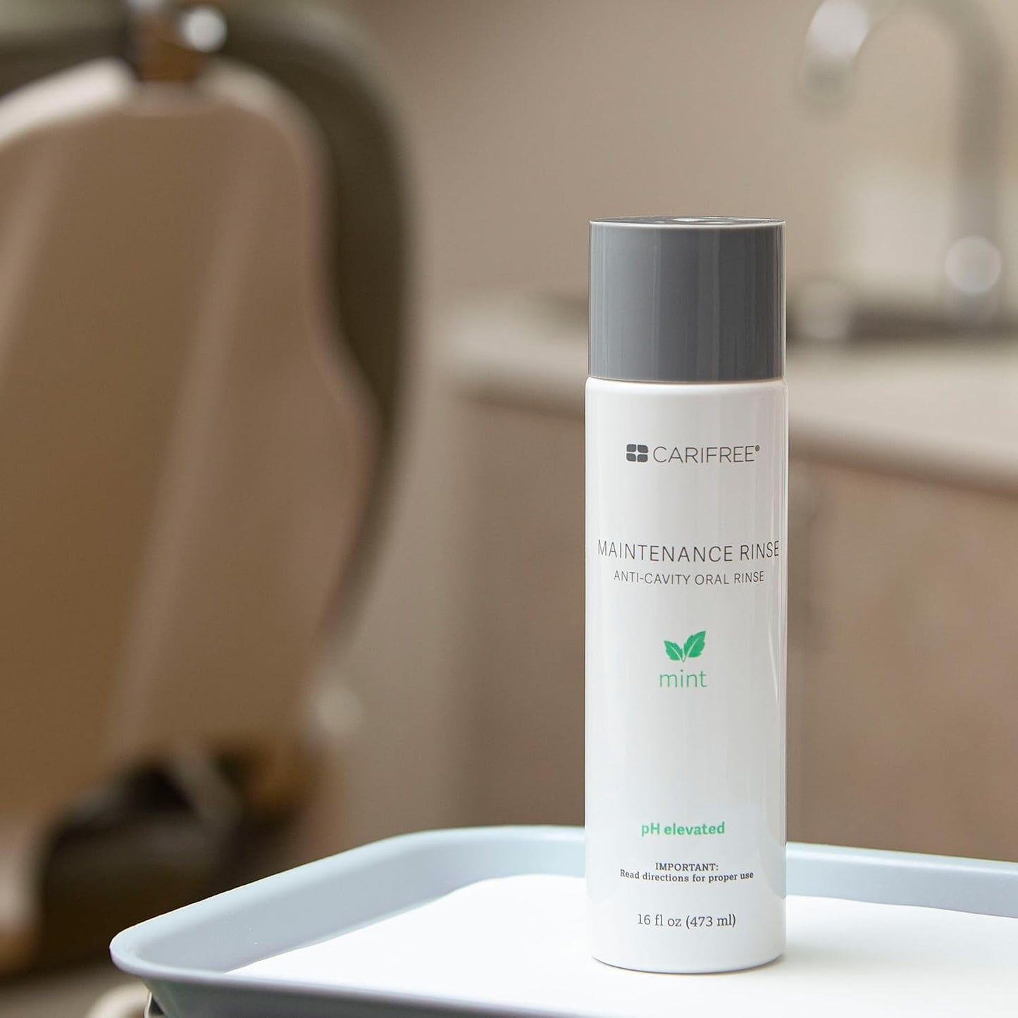 CariFree Maintenance Rinse, Mint Flavored, Anti-Cavity Fluoride Mouthwash, Dentist Recommended, Prevents Oral Decay, Freshens Breath, Alcohol-Free, Neutralizes pH (Previously CTx3)