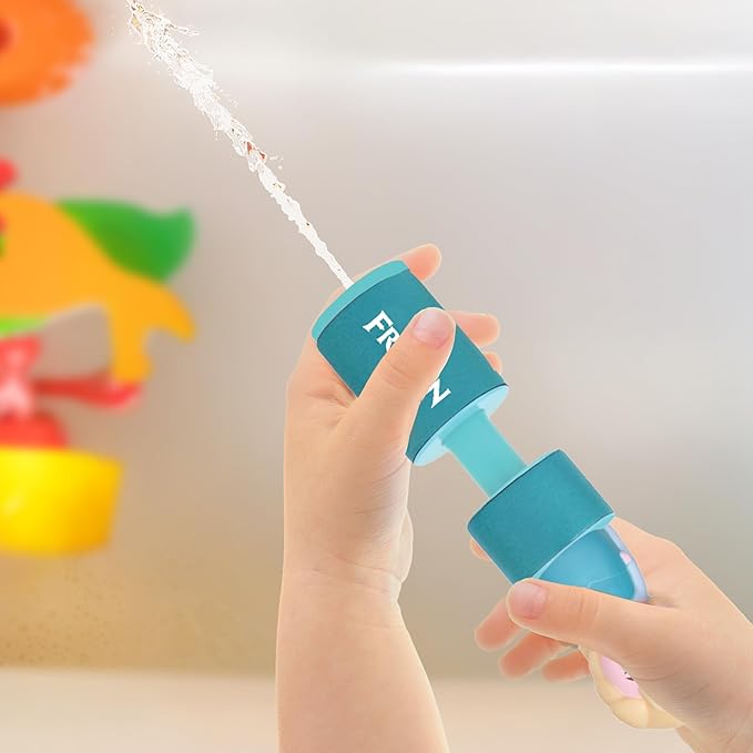 Disney Frozen Bath Toys - 11 pc Bath Value Set, Bath Toys, Finger Puppets, Rinse Cups, Foam Pump, Bath squirters