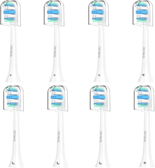 Replacement Toothbrush Heads for Philips Sonicare Replacement Heads, Electric Replacement Brush Head Compatible with Phillips Sonicare Electric Toothbrush, 8 Pack