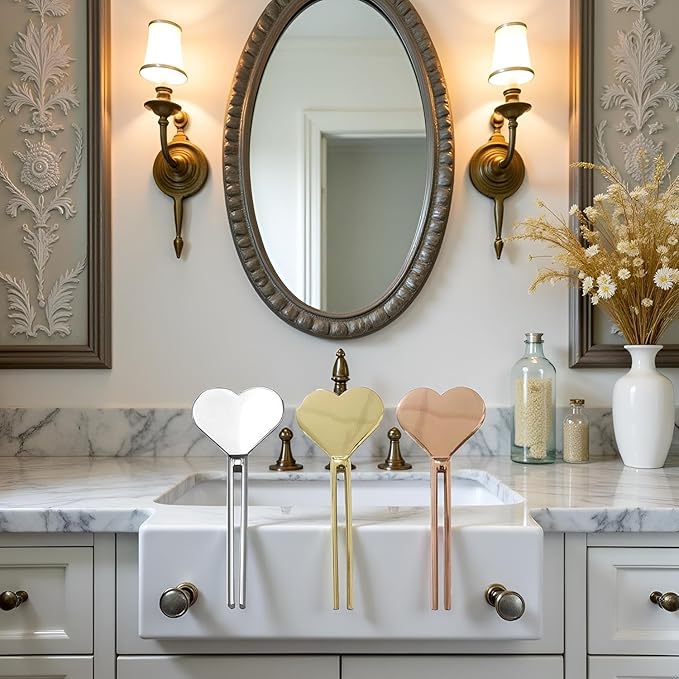 3Pcs Metal Manual Toothpaste Squeezer,Stainless Steel Dispenser Tube Squeezer,Hand Cream Tube Key Roller Set, Daily Living Tube Squeezing Aids, Metal Tube Squeezer Rolling Key for Bathroom Cosmetic