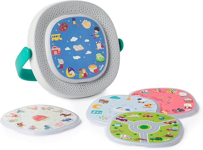 Starter Kit: The Screen-Free, Interactive Educational Audio & Learning Toy from 2 Years on with 5 Discs + 8 Languages DE/EN/FR/ES/IT/NL/CN/PT