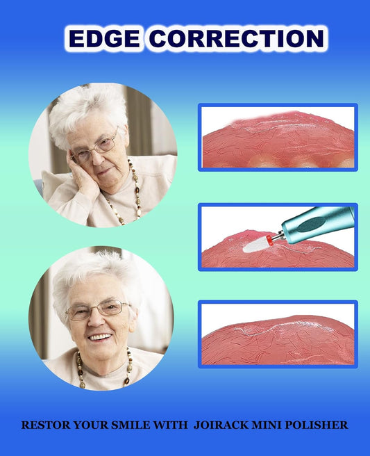 Cordless Repair Kit 35000 RPM Mini Polisher for Edge Correction, Stains Remove and Surface Finishing, Includes 16 Polishing and Cleaning Attachments and Storage Box