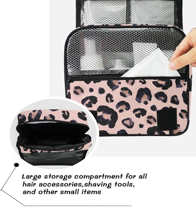 senya Hanging Travel Toiletry Bag Kit Makeup Case Cosmetics Organizer for Men Women