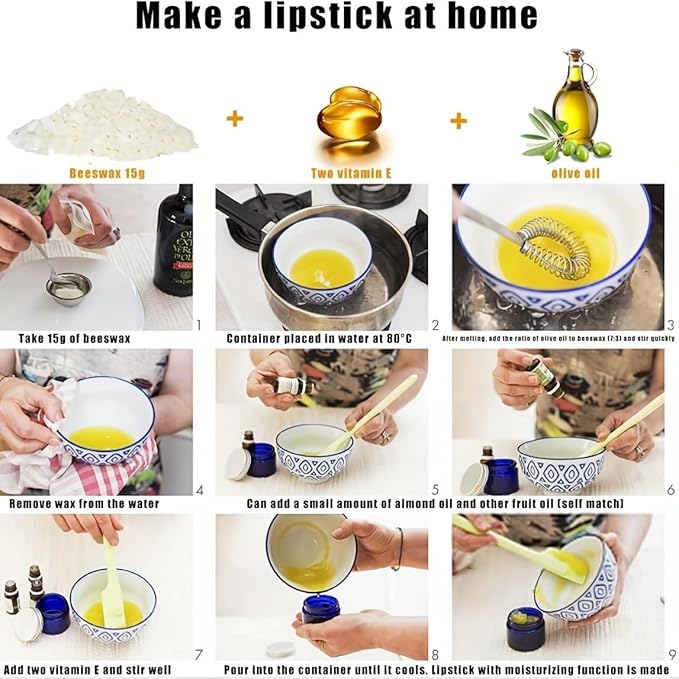 Natural White Beeswax Granules (10-Pound) | Unrefined Pure Material for DIY Projects | Candle Making, Skin Care, Lip Balm, Soap Base | Organic Beeswax Pellets